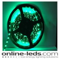 12V Led Green Led Strip Lights 5M SMD 3528 NW