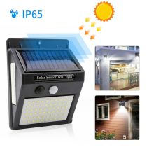 10 x LED Solar Powered PIR Motion Sensor Wall Security Garden Lights Trade - Wholesale