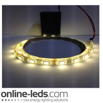 9V Battery Operated  High Brigtness 500mm Waterproof Led Strip Warm White SMD5050