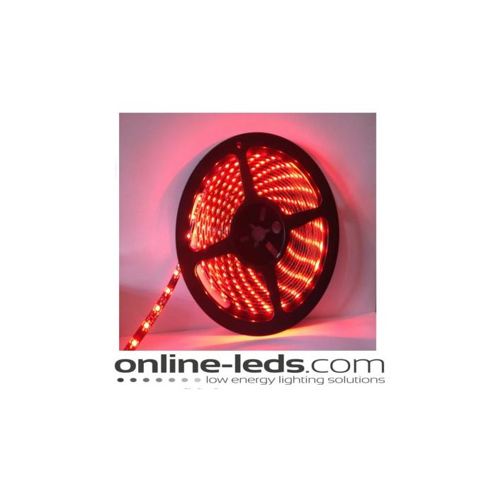 12V Led Red Led Strip Lights 5M SMD 3528