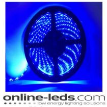 12V Led Blue Led Strip Lights 5M SMD 3528